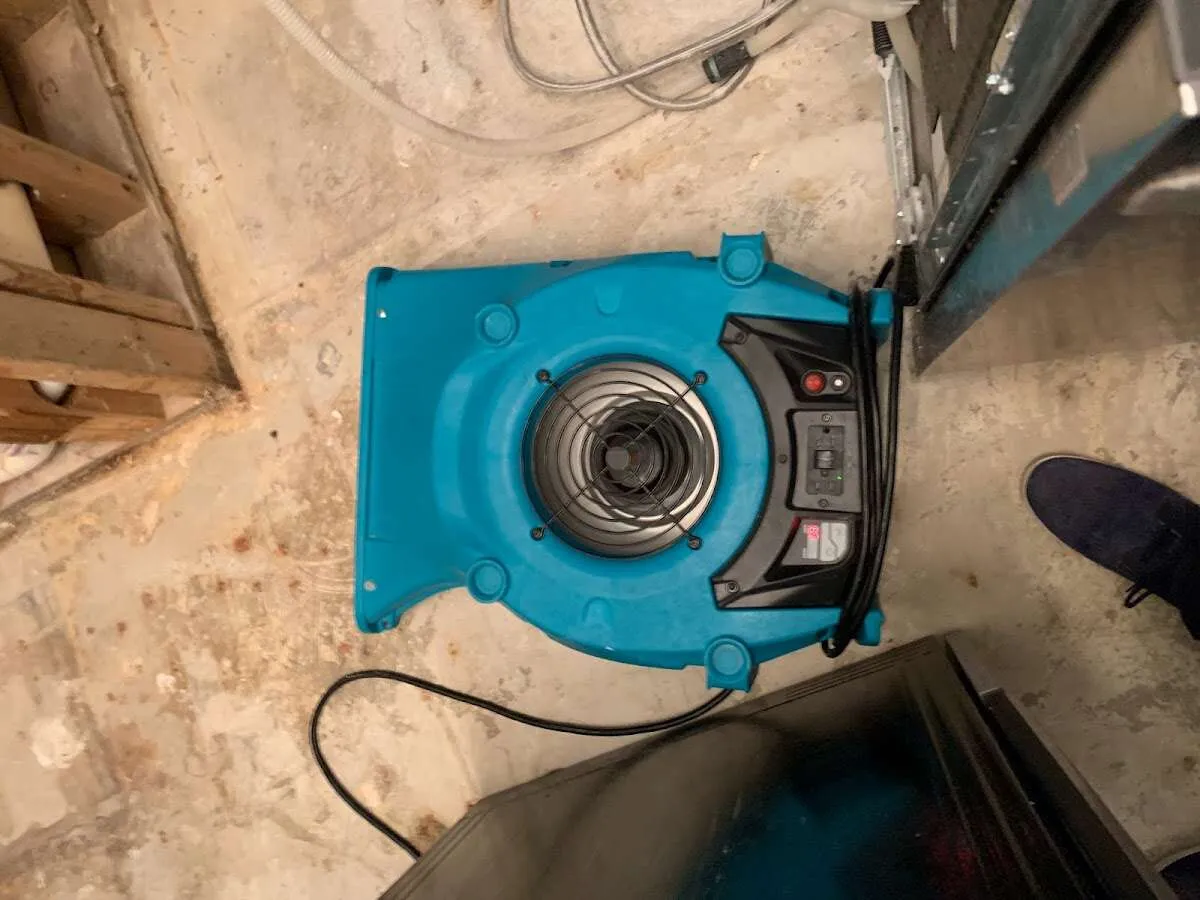 Air mover drying equipment for Mold Remediation & Removal in Grosse Pointe Park